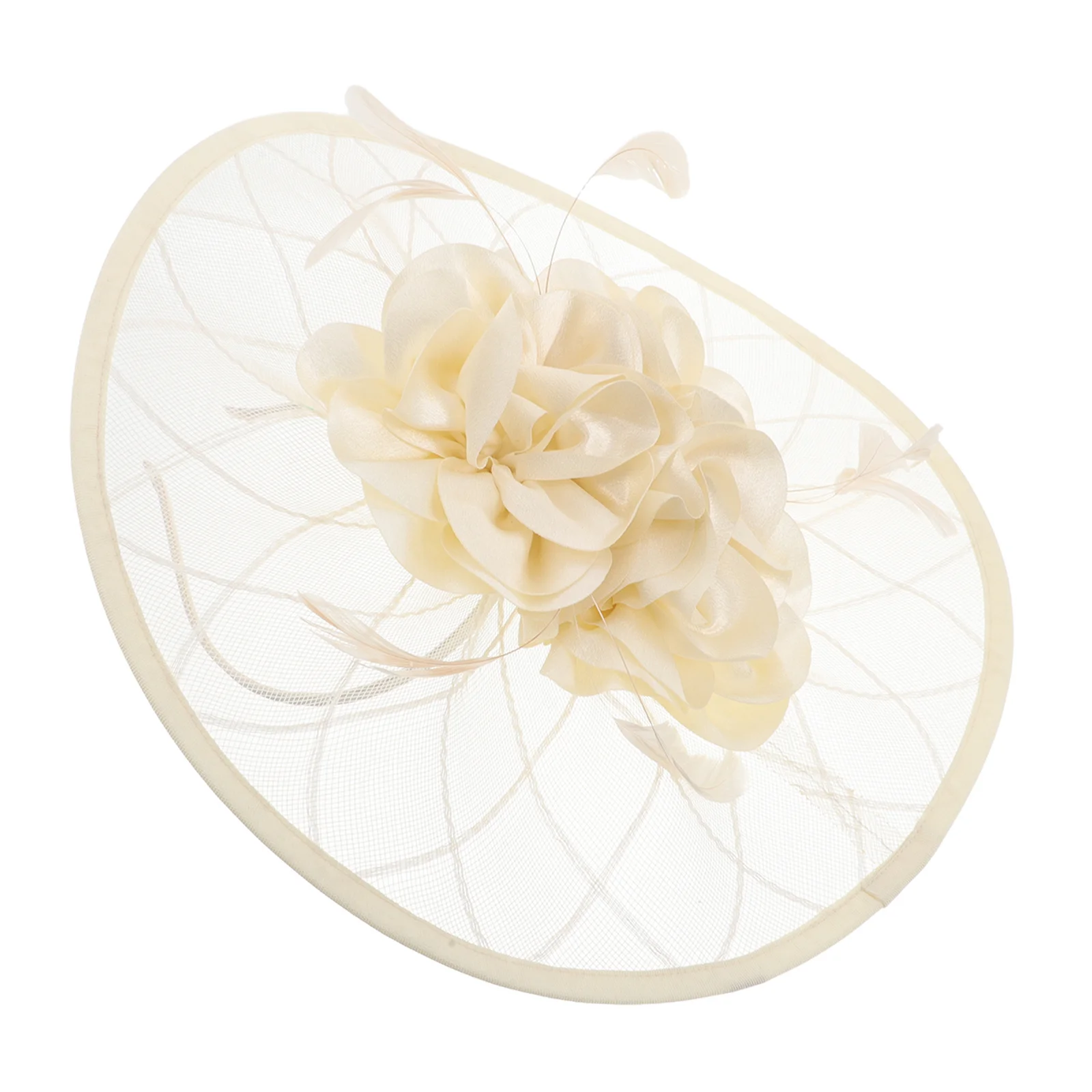 

Elegant Retro Mesh Headdress Hat Fascinator Headband Bridal Hair Accessories Wedding Cocktail Party Dance Formal