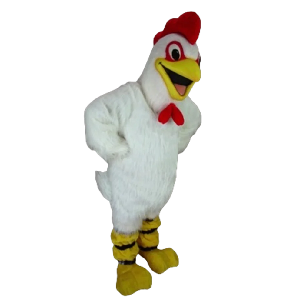 Easter Chicken Mascot costume Hen Biddy Cartoon Mascotte Outfit Suit Fancy Dress for Paty Carnival Cosply SW833