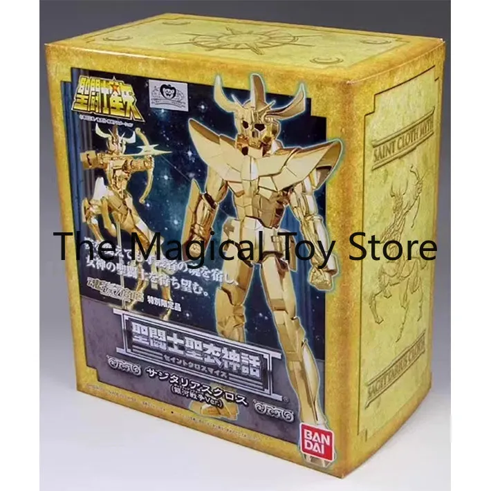 

Original Bandai Soul Limited Edition Holy Cloak Mythos Pseudo Sagittarius Sagittarius GoldenCloakGalactic War Toy Model Handmade