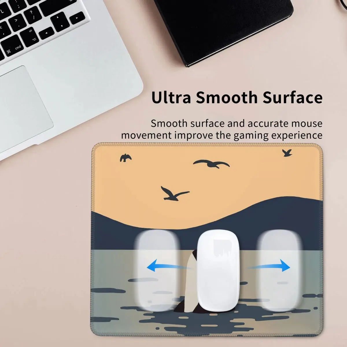 

Коврик для мыши Killer Whale Orca, компьютерная клавиатура, коврик для мыши, игровой коврик для ноутбука, офисные аксессуары, настольные коврики