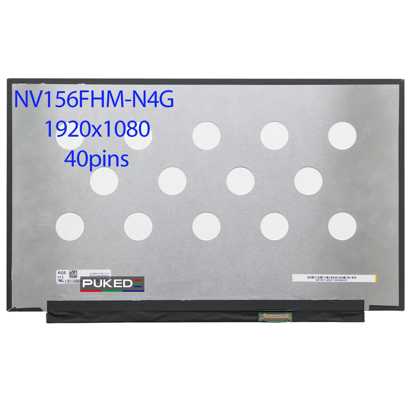 

15.6"144Hz IPS Laptop Lcd Screen NV156FHM-N4G LP156WFG-SPB4 for Lenovo Legion Y540-15IRH Y7000-2019 FHD 1920x1080 40pins