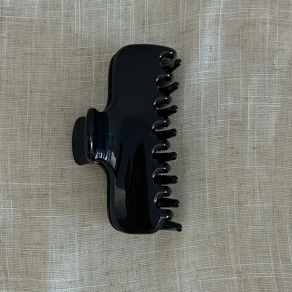 1 Stück Basic-Haarspange aus mehrfarbigem PC-Material, dicke Haarklammer im INS-Blogger-Stil, große Haarklammer für den Hinterkopf, tägliches Haar-Accessoire für Damen – Detail 11