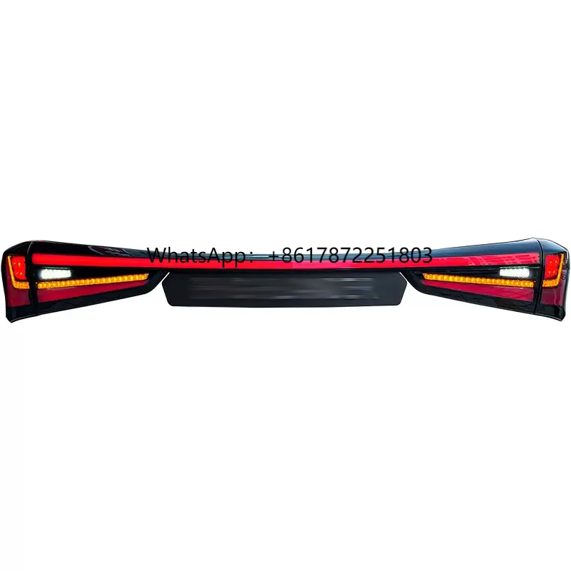 

Car Tail Lamp Modified LED Through Taillamp Taillight Turn Signal Lamp Brake Light for Highlander 2020-2022