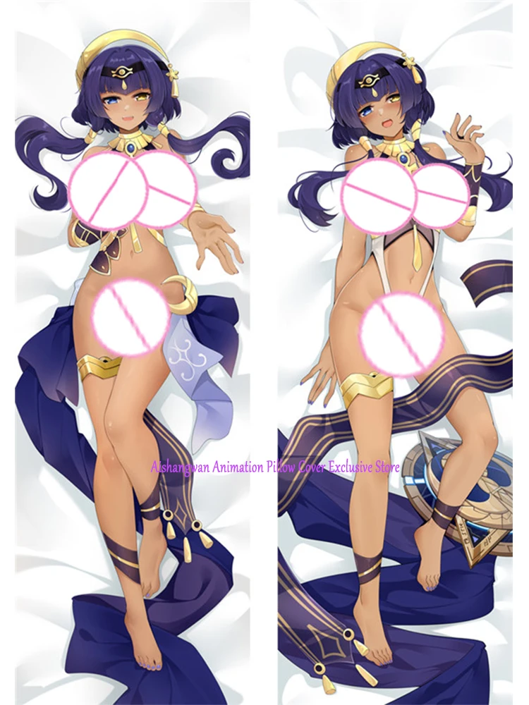 

Dakimakura Anime Pillow Cover Candace Double Sided Print 2Way Cushion Bedding Festival Gifts Gifts