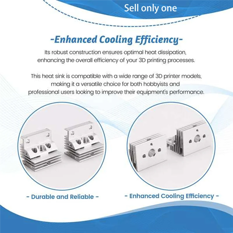 Radiador A05G-For Creality K1/MAX para acessórios de impressora 3D dissipador de calor