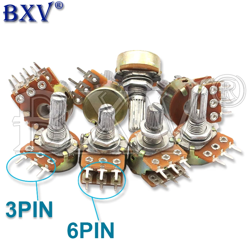10PCS WH148 15Mm 3P… - image