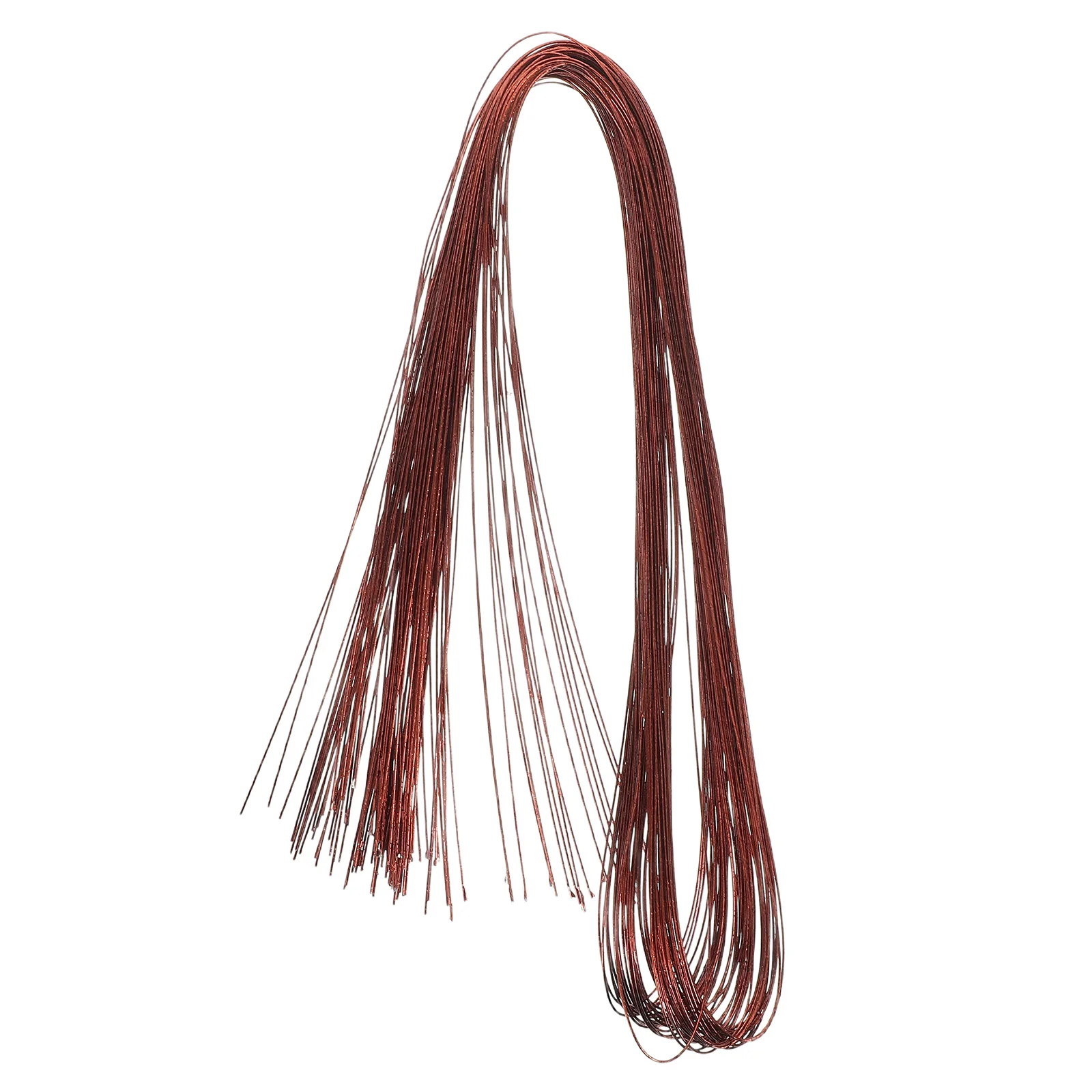 

50pcs Handmade Artificial Flowers Arrangements Supplies Craft Stems Coffee Bouquet Floral Wire Durable Thin Iron Wire Garden