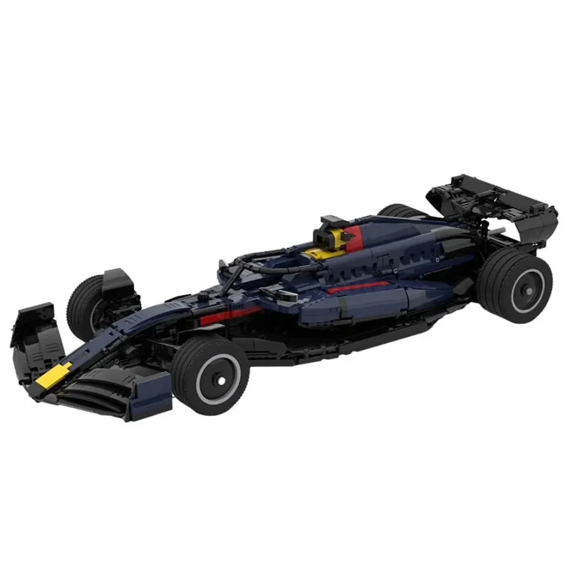 New MOC-174398 Super Racing RB20 1:8 Scale Race Car Model Buiding Kit Creators Block Bricks Kids Educational Toys Birthday Gifts