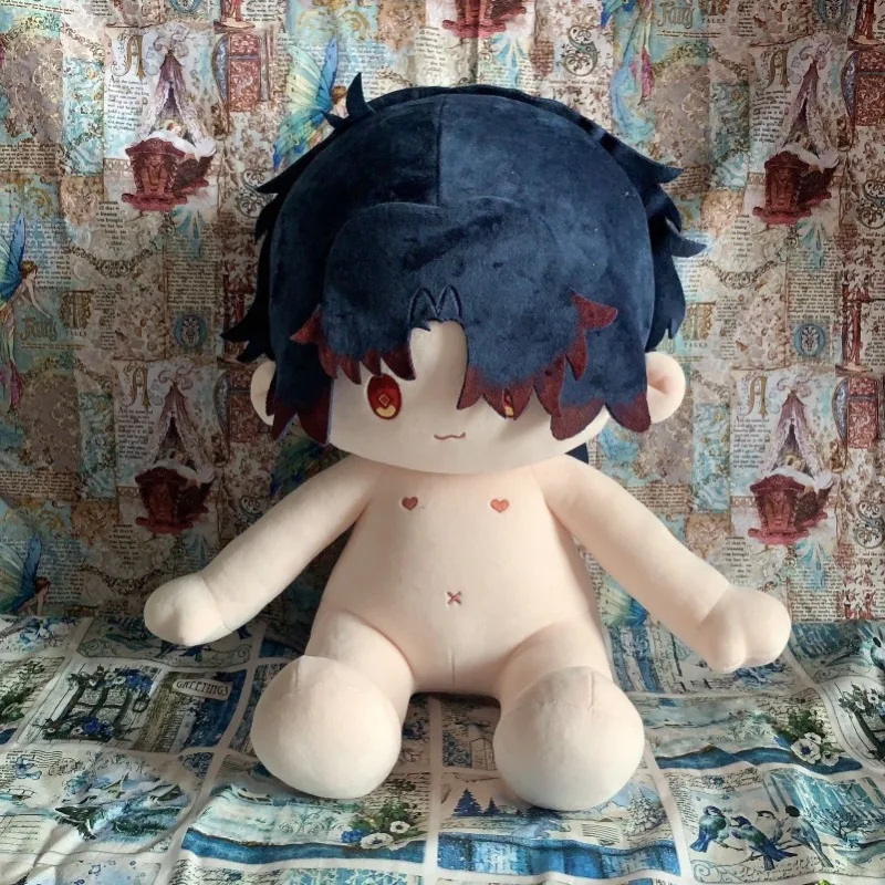 Honkai: Star Rail Blade 40CM Peluche Vestire Vestiti per bambole in cotone Adorabile Delicatezza Orecchie di peluche pelose Regali di Natale Giocattoli per bambini