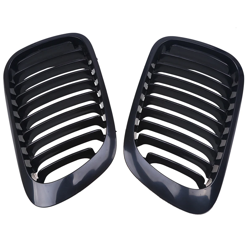 

Черная передняя решетка автомобиля 51138208685 51138208686 для BMW 3-й серии E46 Coupe 1999 2000 2001 2002 2003, предварительная подтяжка