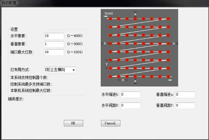 LED controller for 18 channels single and 4 channels for RGB