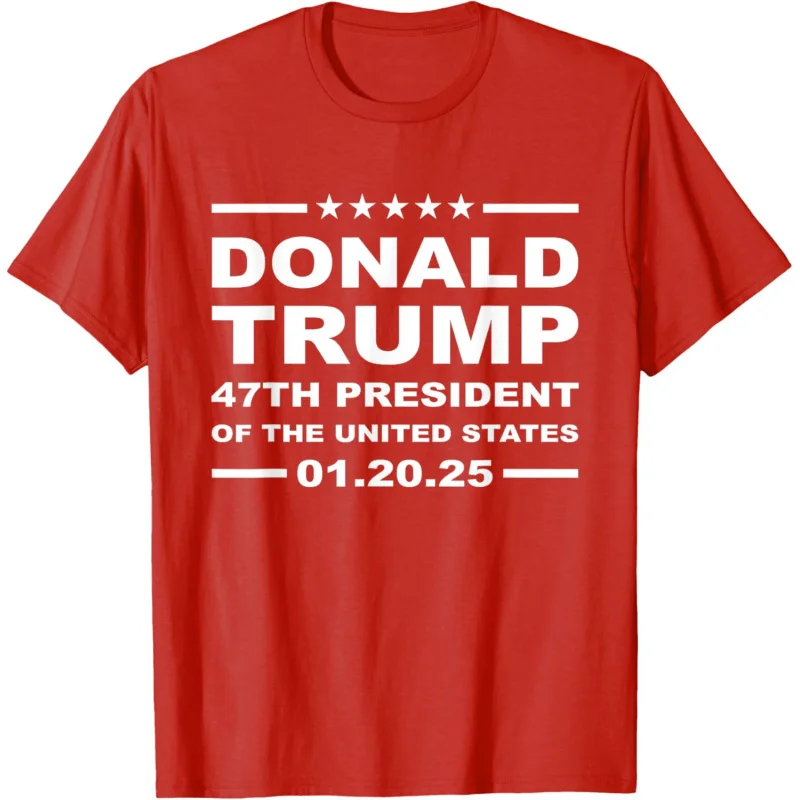 

47th President Trump's 2025 Inaugural Ceremony Patriotic Top Women's T-shirt