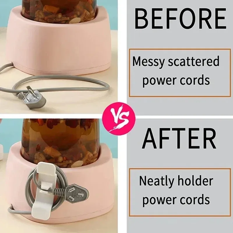 a top quality cord wrapper hooks clip - kitchen appliance cable wire organizer winder - household wire management protection