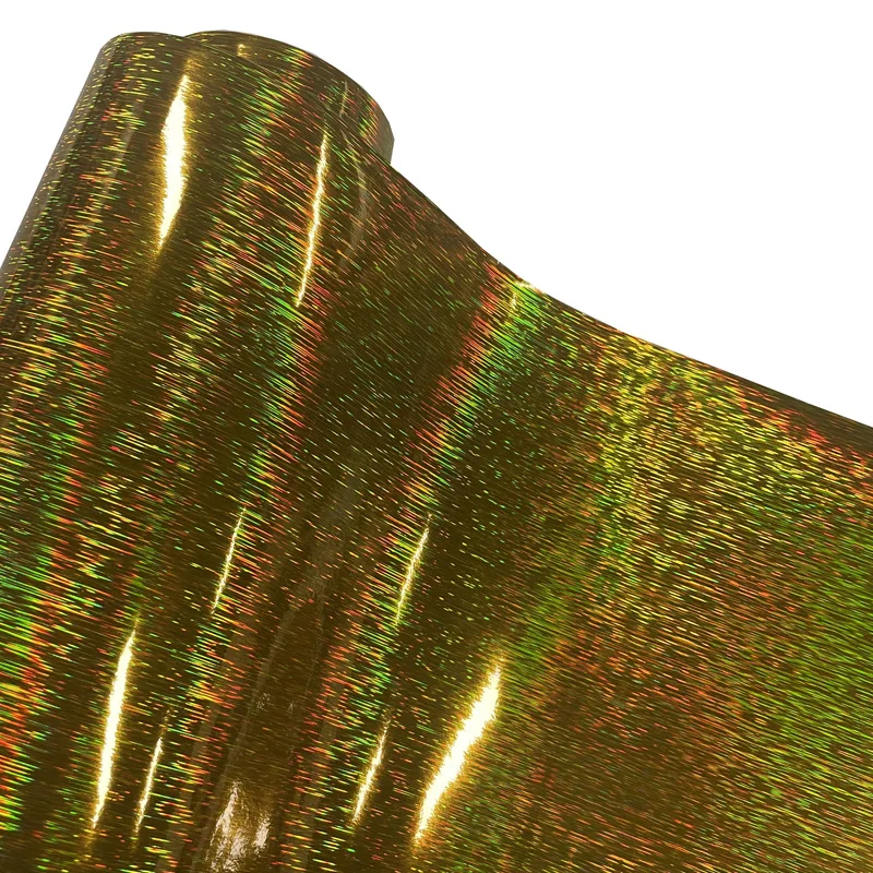 لفة غشاء تغليف من الفينيل المجسم المصقول باللون الذهبي اللامع الفاخر يمكنك صنعها بنفسك من رقائق تغليف ملصق السيارة ذاتية اللصق #3