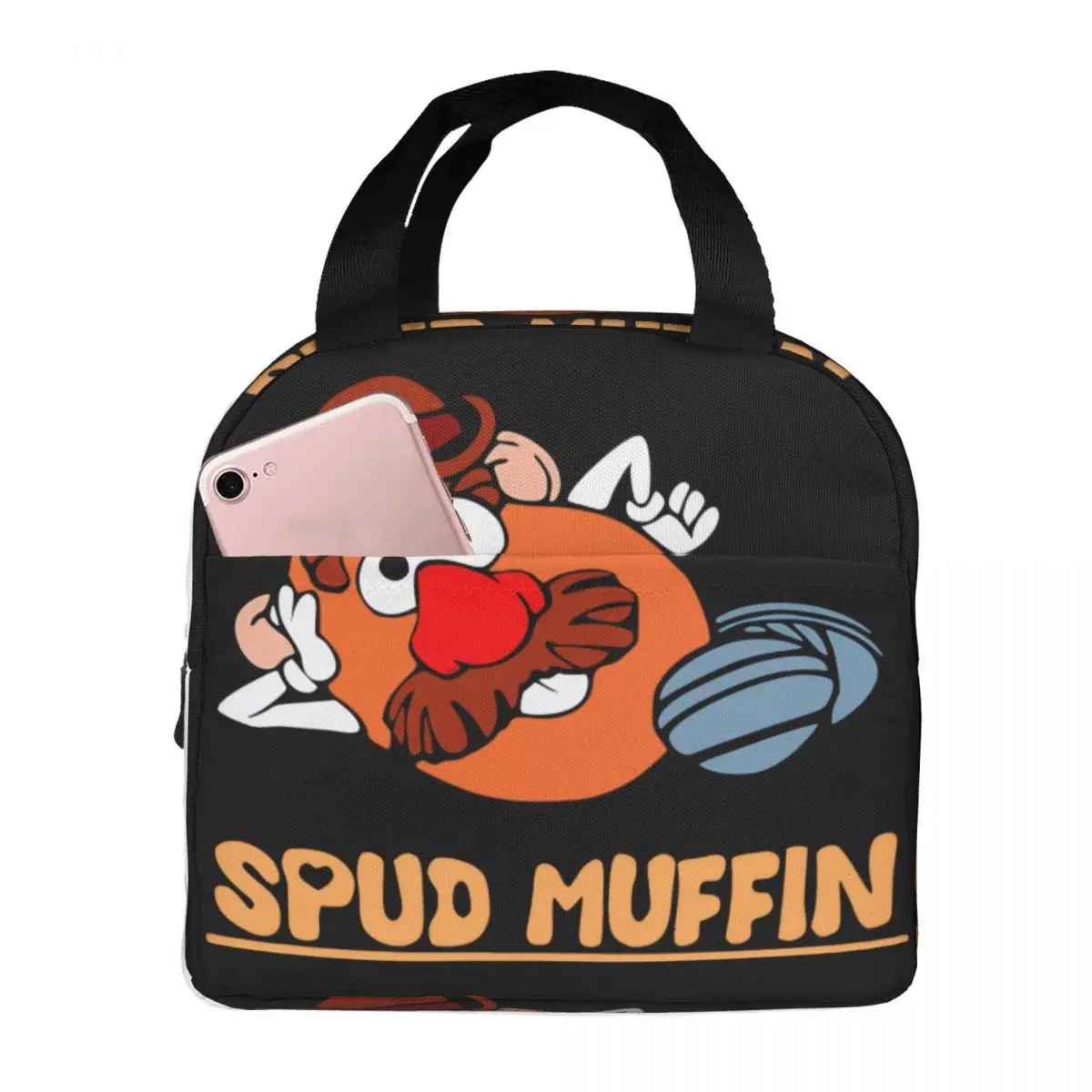 

Mrs Potato Toy Story Lunch Bag For Adult Lunch Box Leisure Outdoor Picnic Cooler Bag Portable Oxford Thermal Lunch Bags