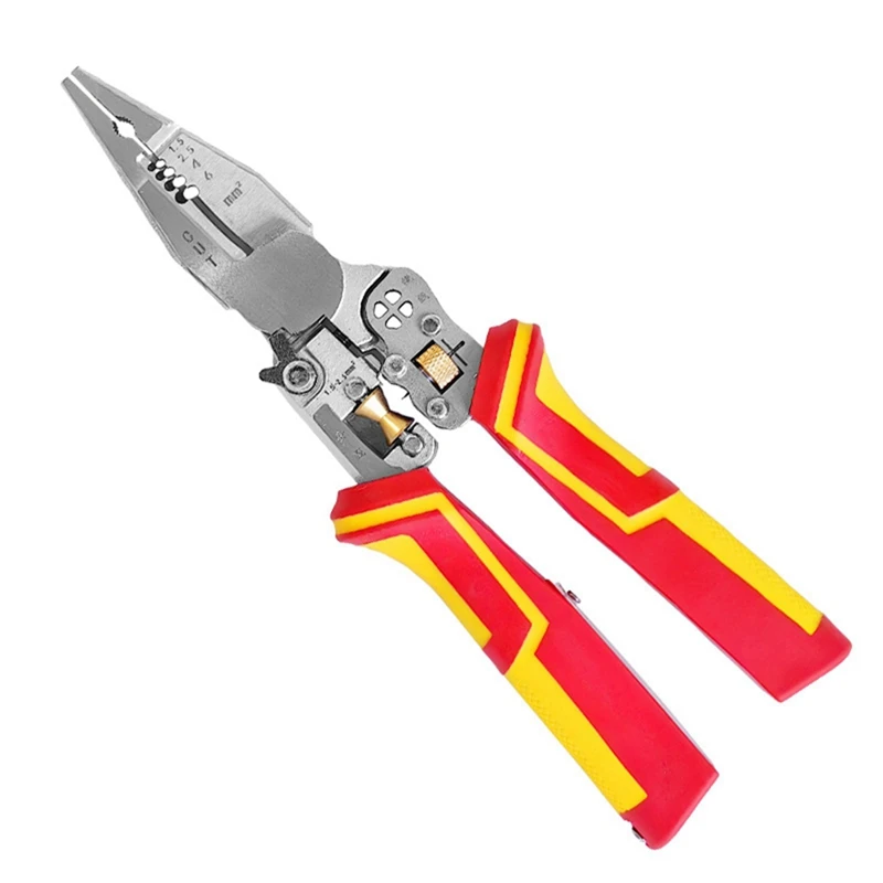 ABDJ-9 en 1 pince d'électricien multifonctionnelle mesure de puissance pince à dénuder le fil conception de rouleau pince réglable