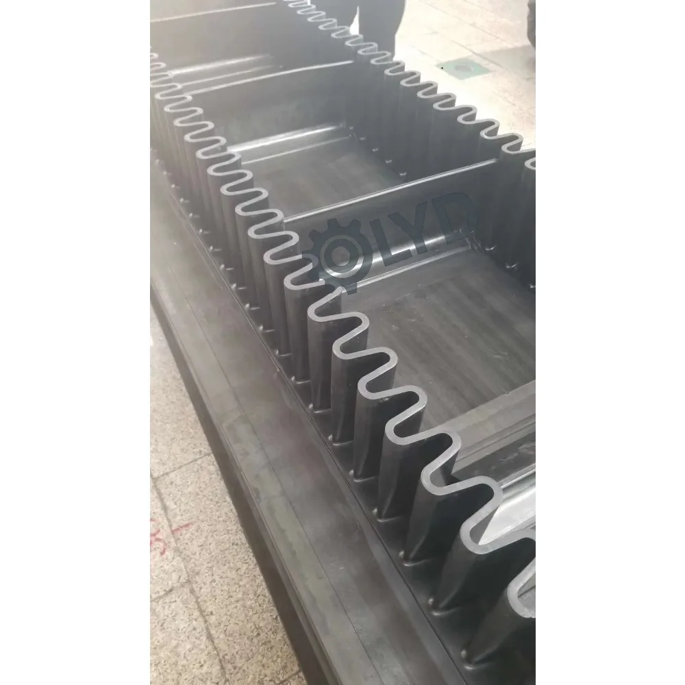 Deposit Price Corrugated Conveyor Belt with Sidewall