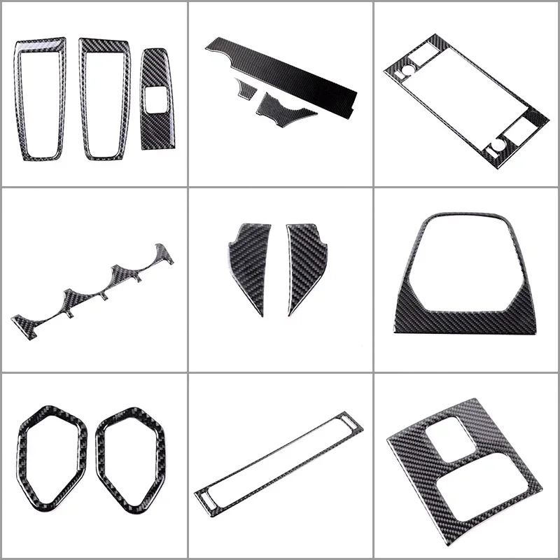 

For 2022 Subaru BRZ soft carbon fiber car steering wheel glass lift switch frame decorative sticker car interior accessories