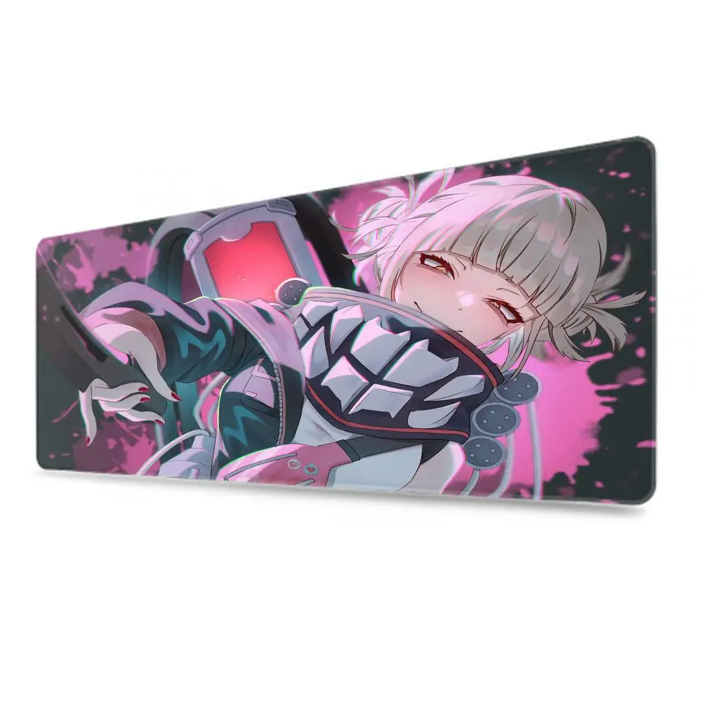 Anime girl H Himiko Toga Mousepad Mouse Mat With Pad gaming accessories Prime Gaming XXL Keyboard Pad Stitch Padding Mat