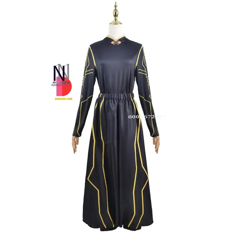 جينشين إمباكت جيم زونجلي أزياء تنكرية قتالية أرشون مجموعة كاملة من البدلة شعر مستعار موراكس الزي التأثيري مجموعة حفلات الهالوين تخفيضات كبيرة