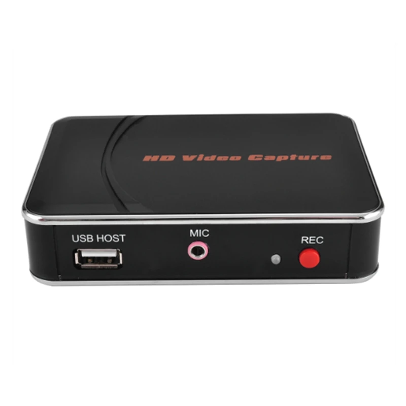 1080P -Compatible Video Capture Card Game Recorder For DVD TV Box Camera Laptop Video Recording To USB Flash Drive