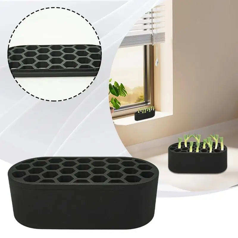 

Germination Tray Scallion Growing Kit Regenerator System Growing Hydroponic For Lawn Gardening Indoor Home Garden