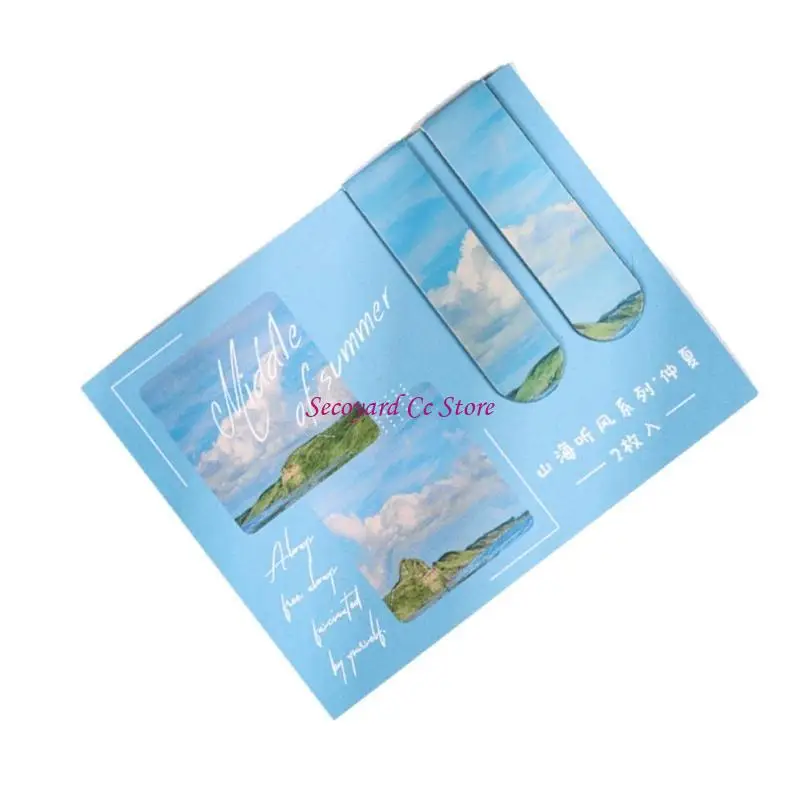 N3UC Page Marker Book Markers Literary Pattern Bookmarks Gift for Teacher