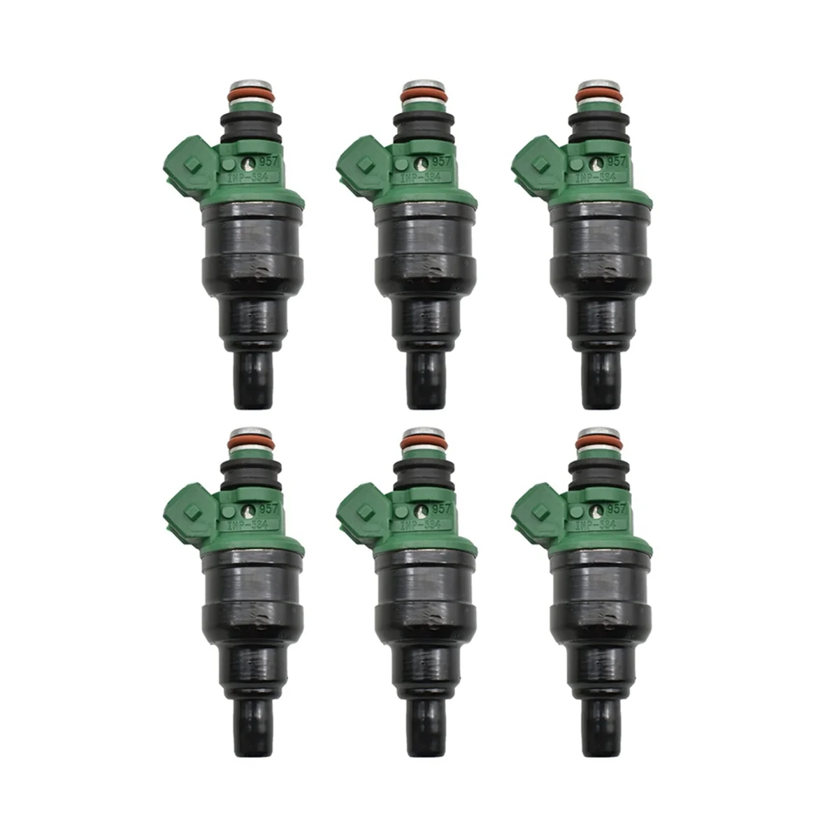 

6PCS INP-534 Fuel Injector SDH240 MD189021 SDH-240 INP534 for Mitsubishi Montero SR 3.5L V6 - Gas 1994-1996