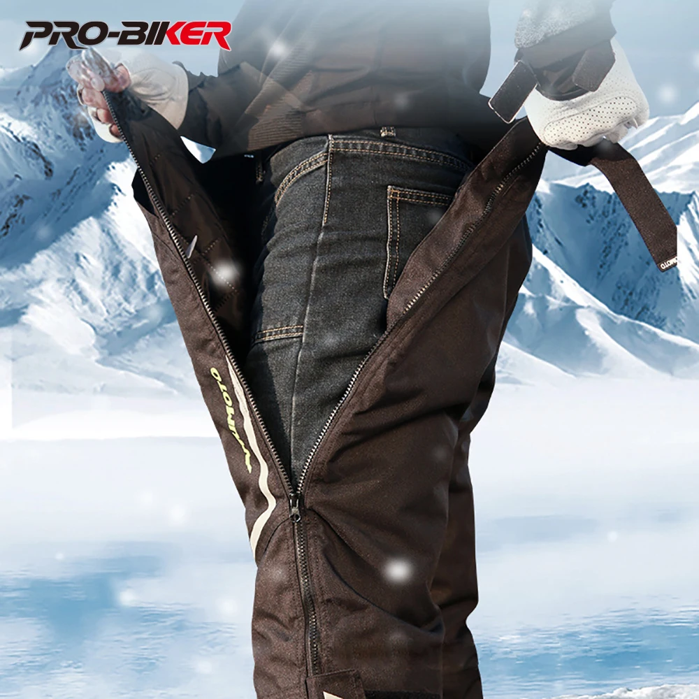 

Motorcycle Riding Pants Motorcycle Windproof Pants Thermal Equipment Detachable Windproof Quick-release Trousers Fall-proof
