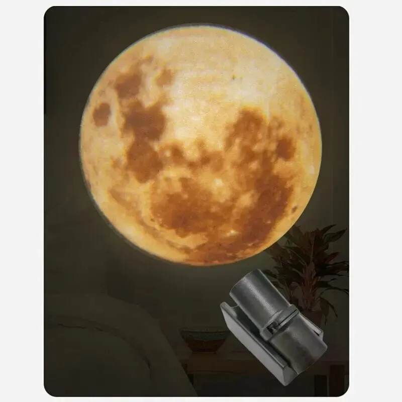 Moon Lamp Projector Night Light Romantic Moon Atmosphere Projector For Moon Fantasy Lovers coppie Selfie Bedroom Decor Gift