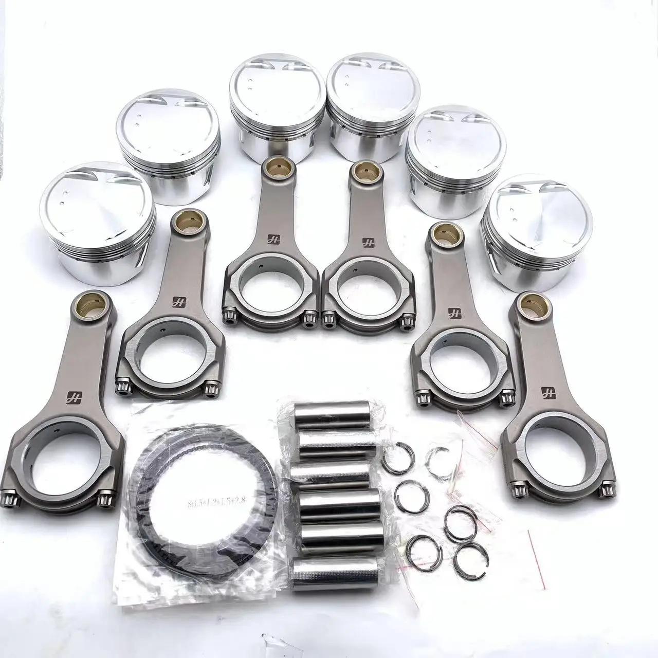 

Комплект кованых поршней RB25DET NEO 86,5 мм и шатунов 121,5 мм для NISSAN SKYLINE