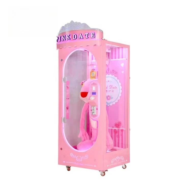 

Large Doll Machine Coin-operated Arcade Pink Plush Toy