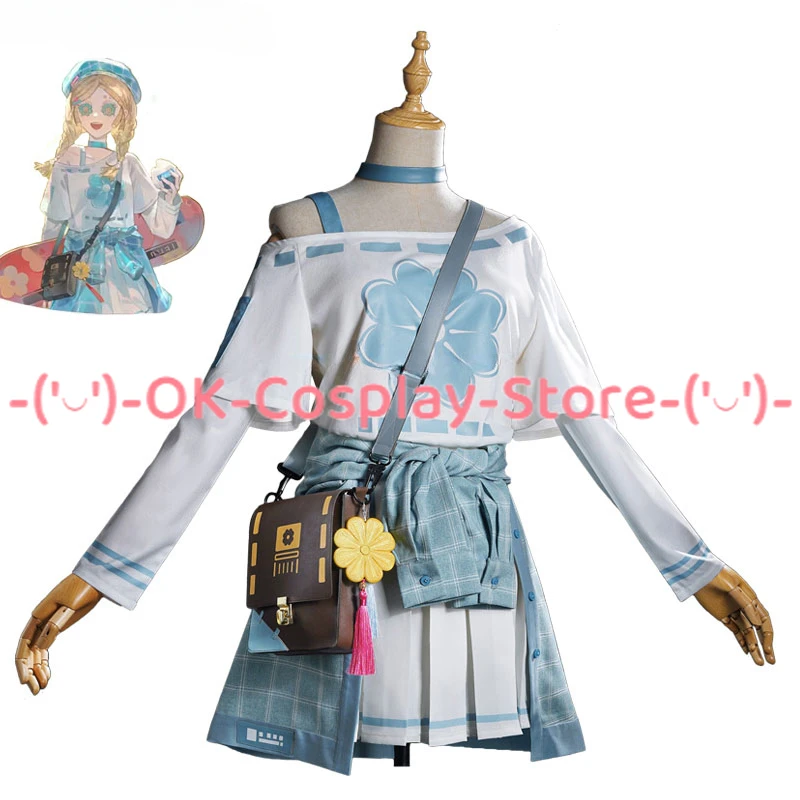 

Game Identity V Toy Merchant Anne Lester Cosplay Costume Women Cute Party Suit Sailor Dress Halloween Uniforms Custom Made