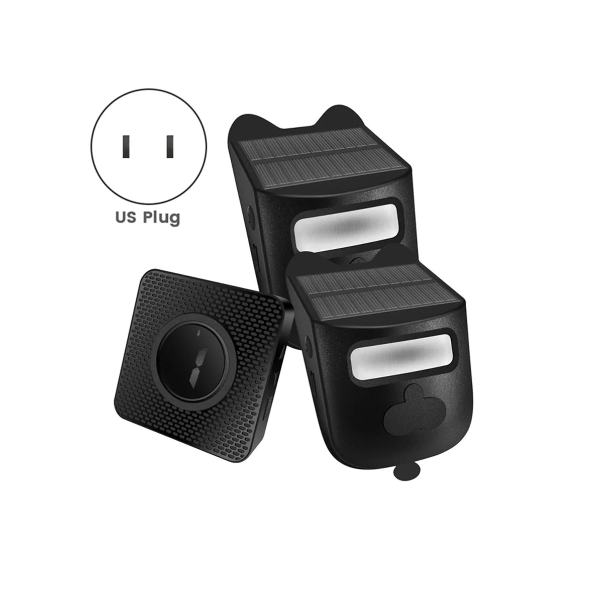 Solar Driveway Alarms Wireless Motion Sensors & Detectors Greeters Reversing Alarms Home Security Systems US Plug B