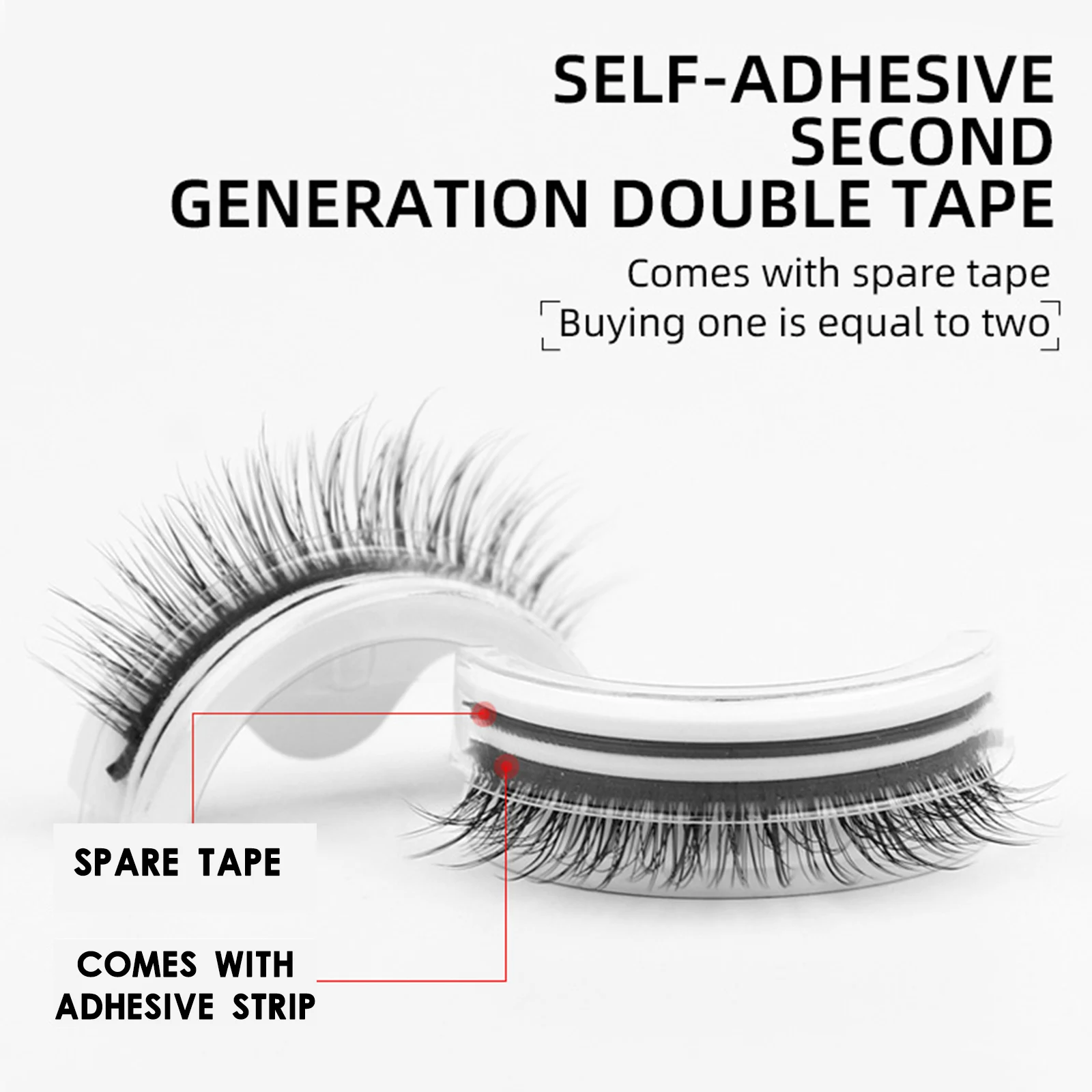 น้ําผึ้งขนตาติดขนตากาวติดขนตาฟรีขนตานํามาใช้ใหม่เต็มแถบต่อขนตา