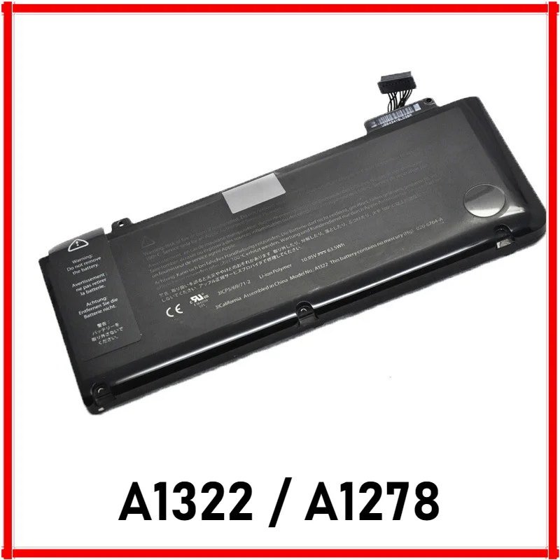 

Laptop Battery Suitable for Apple Laptops Mac MacBook Pro A1322 A1278 Computer Batteries