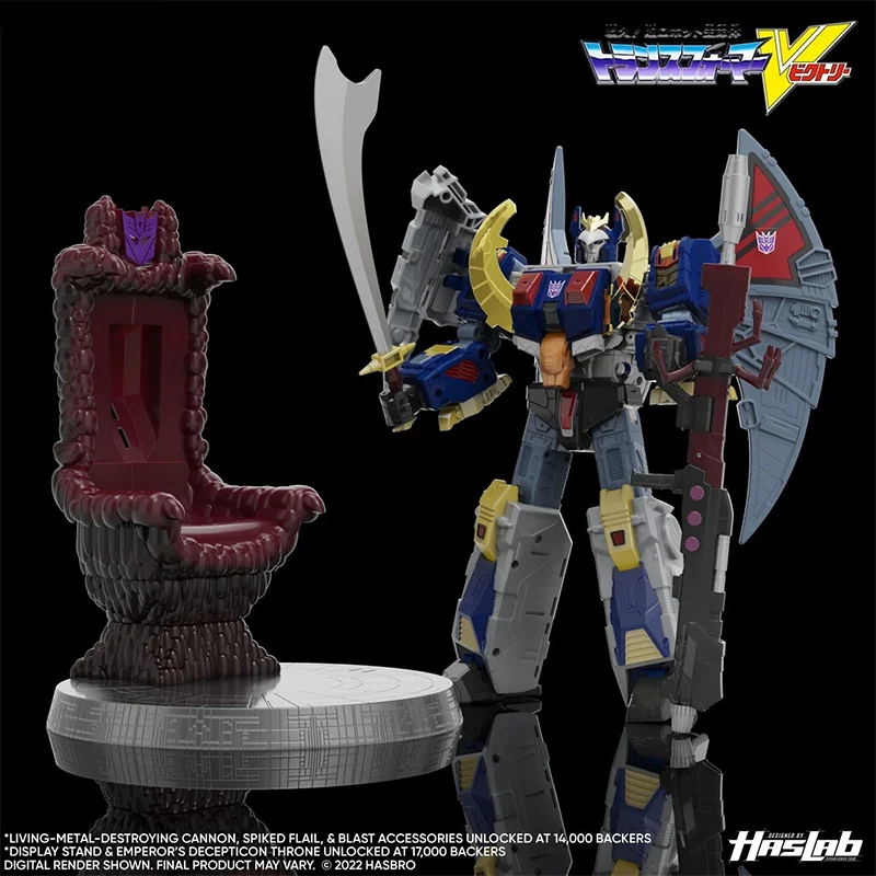 Hasbro Haslab Transformers Victory Legacy Deathsaurus 28Cm Anime Original Action Figure Model Toy Birthday Gift Collection