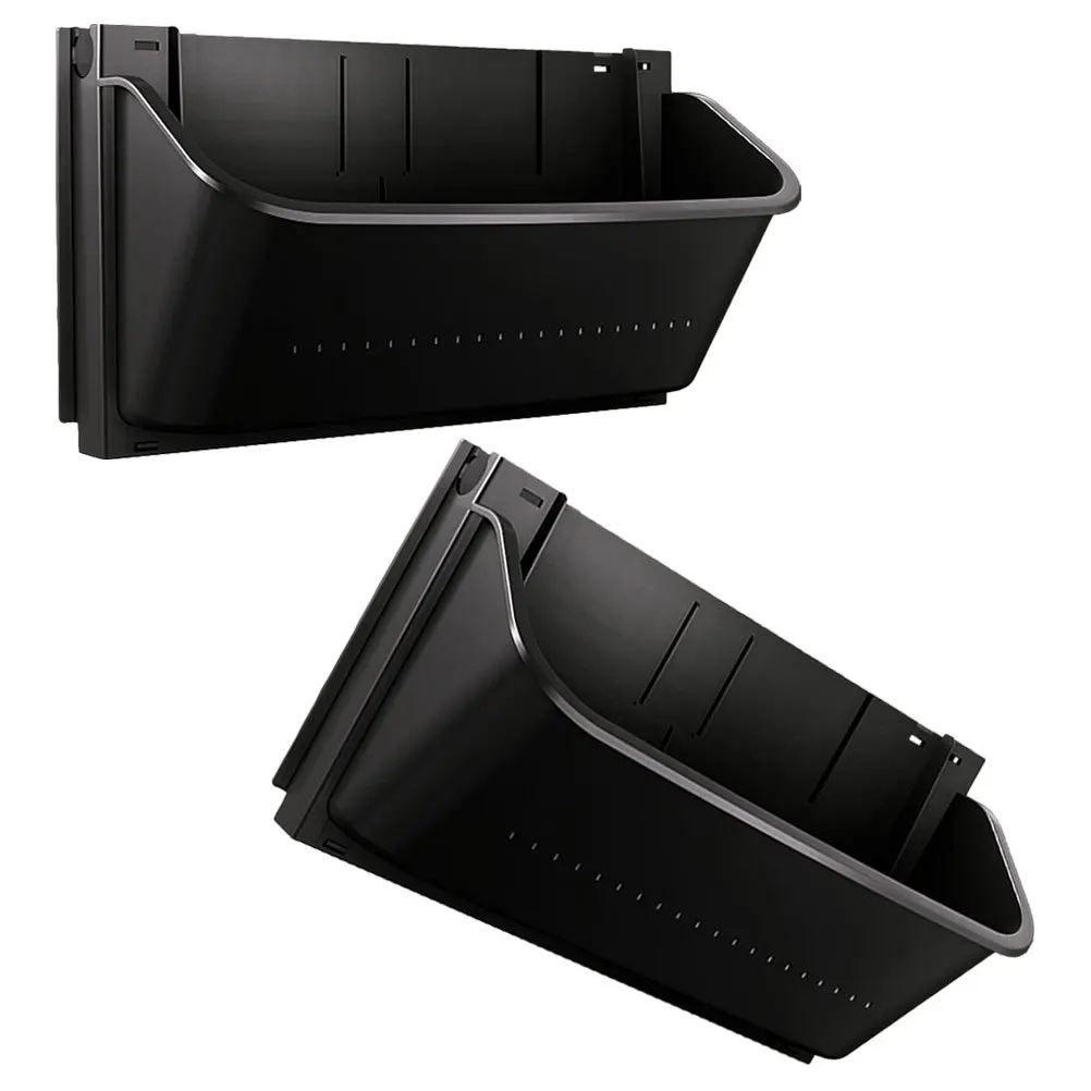 2 قطعة زارع الحائط العمودي معلقة اناء للزهور البلاستيك حديقة أواني النباتات في الهواء الطلق داخلي المعيشة جدار المزارعون فناء ديكور #6