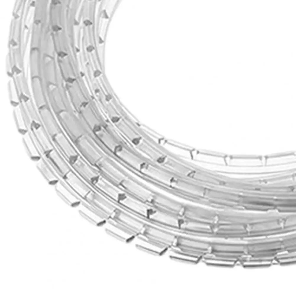 Glass Noise Reducer Strip 26.25 Ft Glass Panel Fixing Strip Multi-function Pvc Glass Retainer Diy Woodworking Cabinet Rail