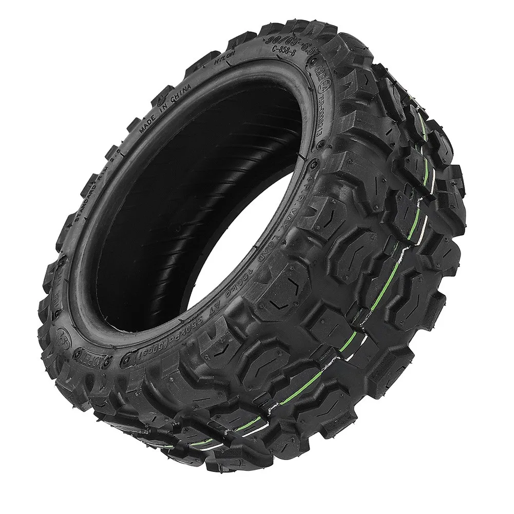 

90 65-6.5 Tire 25*25*9.5cm 11 Inch Tubeless Tyre Easy Installation Lightweight Design Reliable Traction Commuting