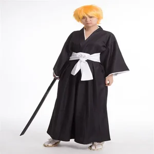 Anime Cosplay Fantasia de Bleach, Toshiro, Hitsugaya, Toushiou, Aizen, Sousuke, Kyoraku, Shunsui, Fantasia Cosplay, Death Division, 10th Captain die, PA, Quimono 12 principais vendas capitão yami - №9
