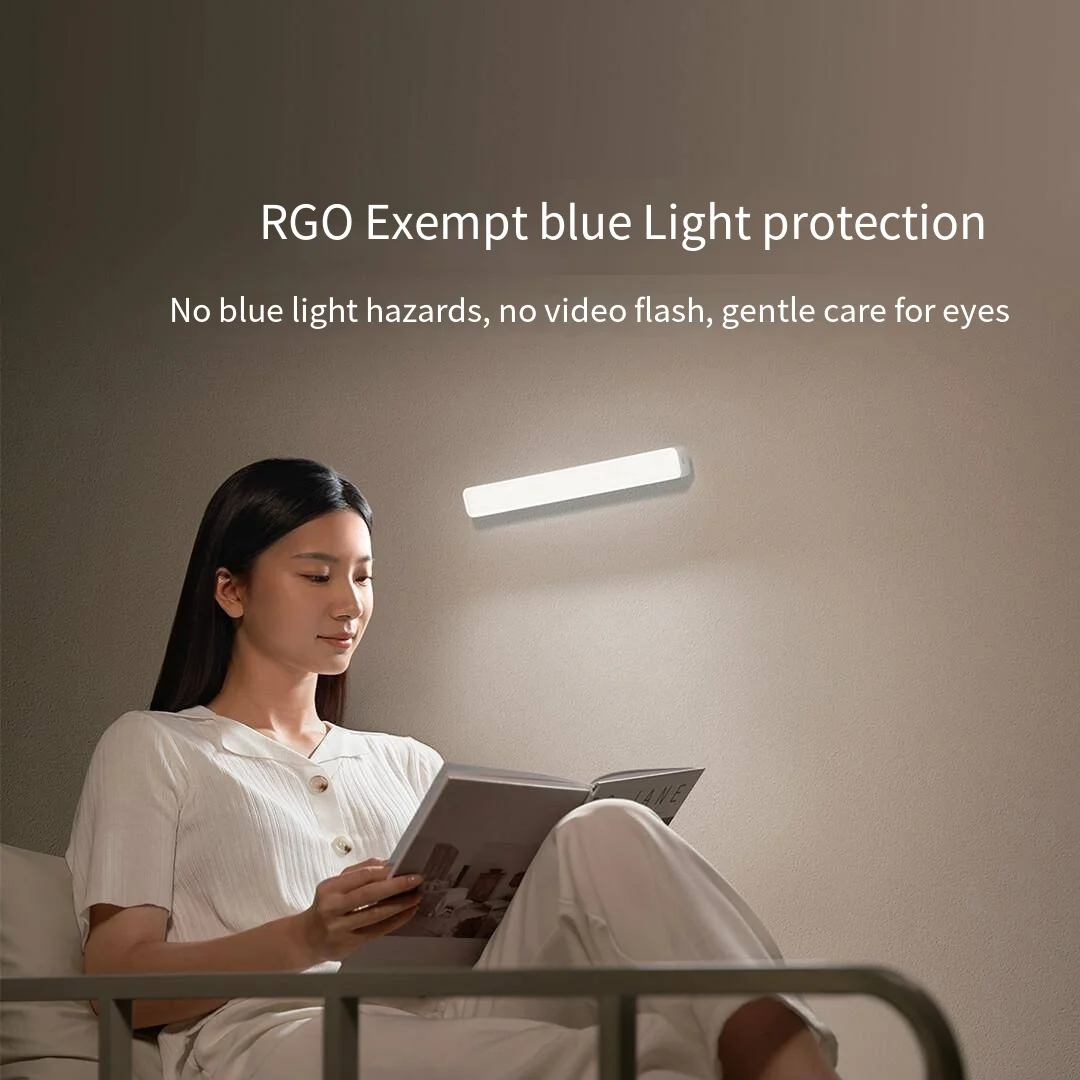 Mijia Xiaomi الذكية المغناطيسي القراءة مصباح LED لمبة مكتب 2000mAh نوع-C قابلة للشحن اللمس يعتم مصباح الامتزاز غرفة نوم الخفيفة #6