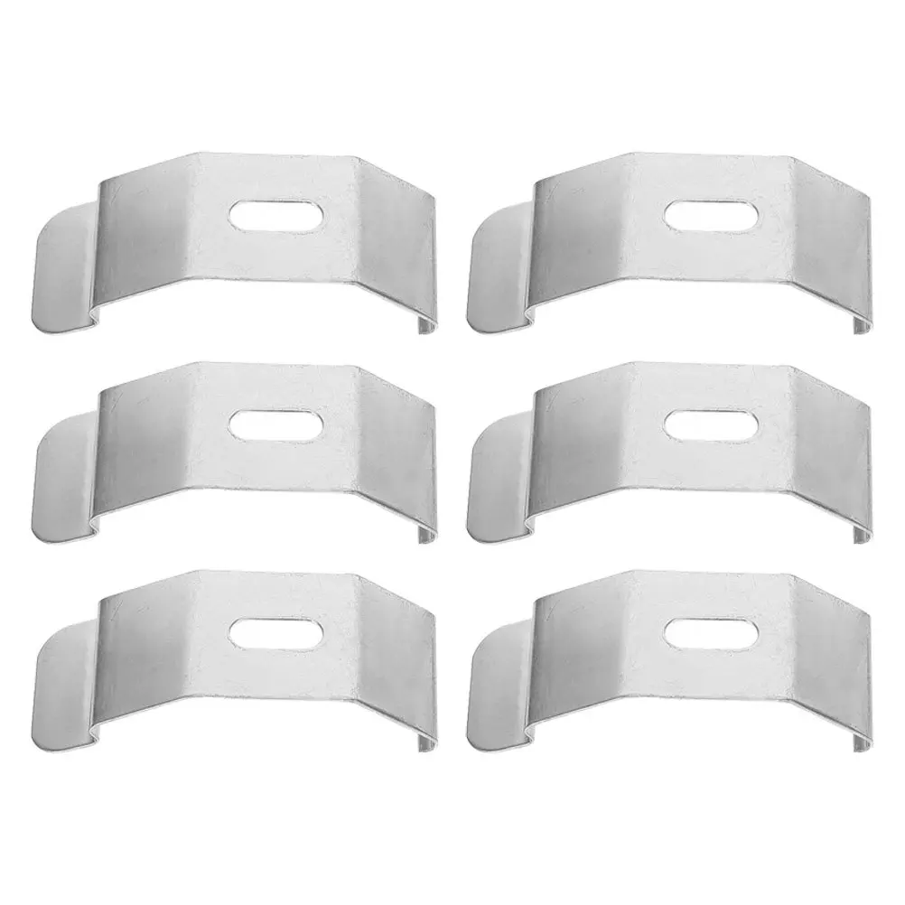 

6Pcs Roller Shade Hardware Brackets Ceiling Wall Mount Vertical Blind Repair Kit Pleated Blinds Installation Clip Mounting