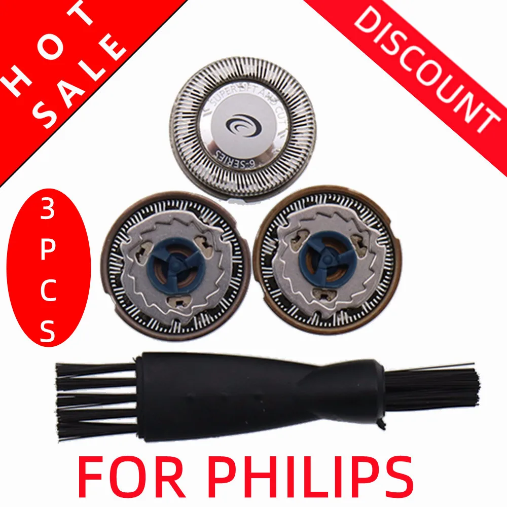 

3pcs/lot Replacement Shaver Head for Philips Norelco HQ5814 HQ5815 HQ5816 HQ5821 HQ5825 HQ5826 HQ5830 HQ5841 HQ5845 HQ6760