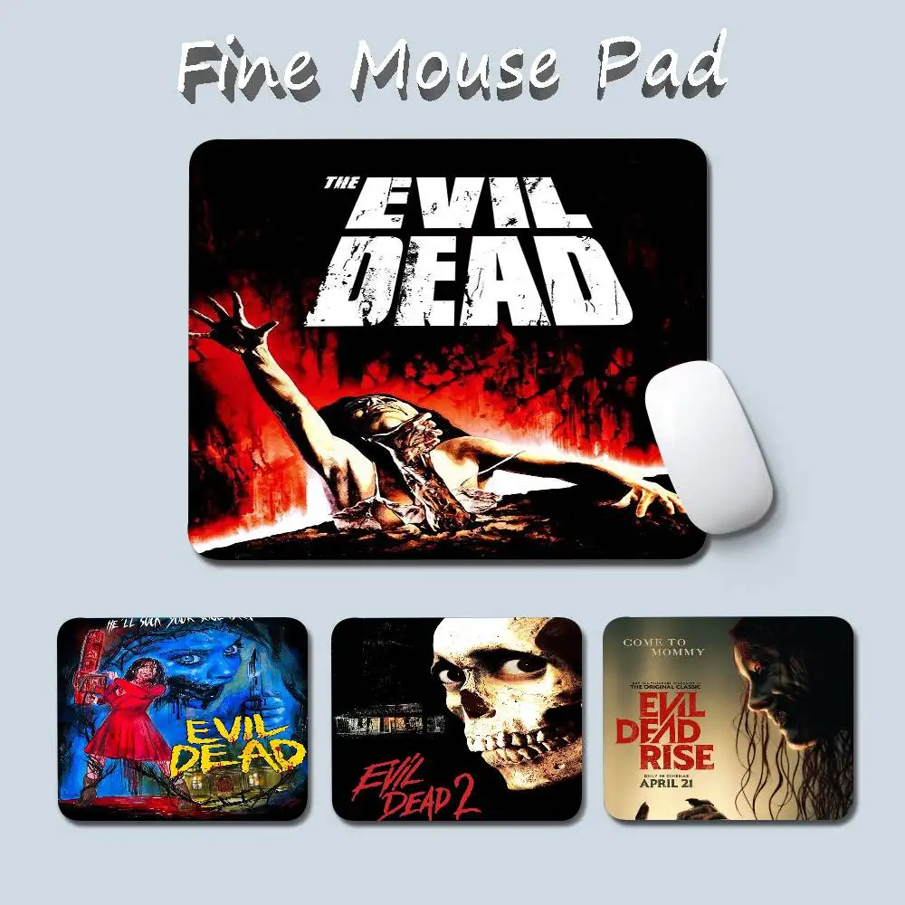 Classic Horror Movie Art The Evil Dead PC Small Keyboard Table Mats Mouse Pad Locking Edge Gabinete Mausepad Computer Mat Gaming