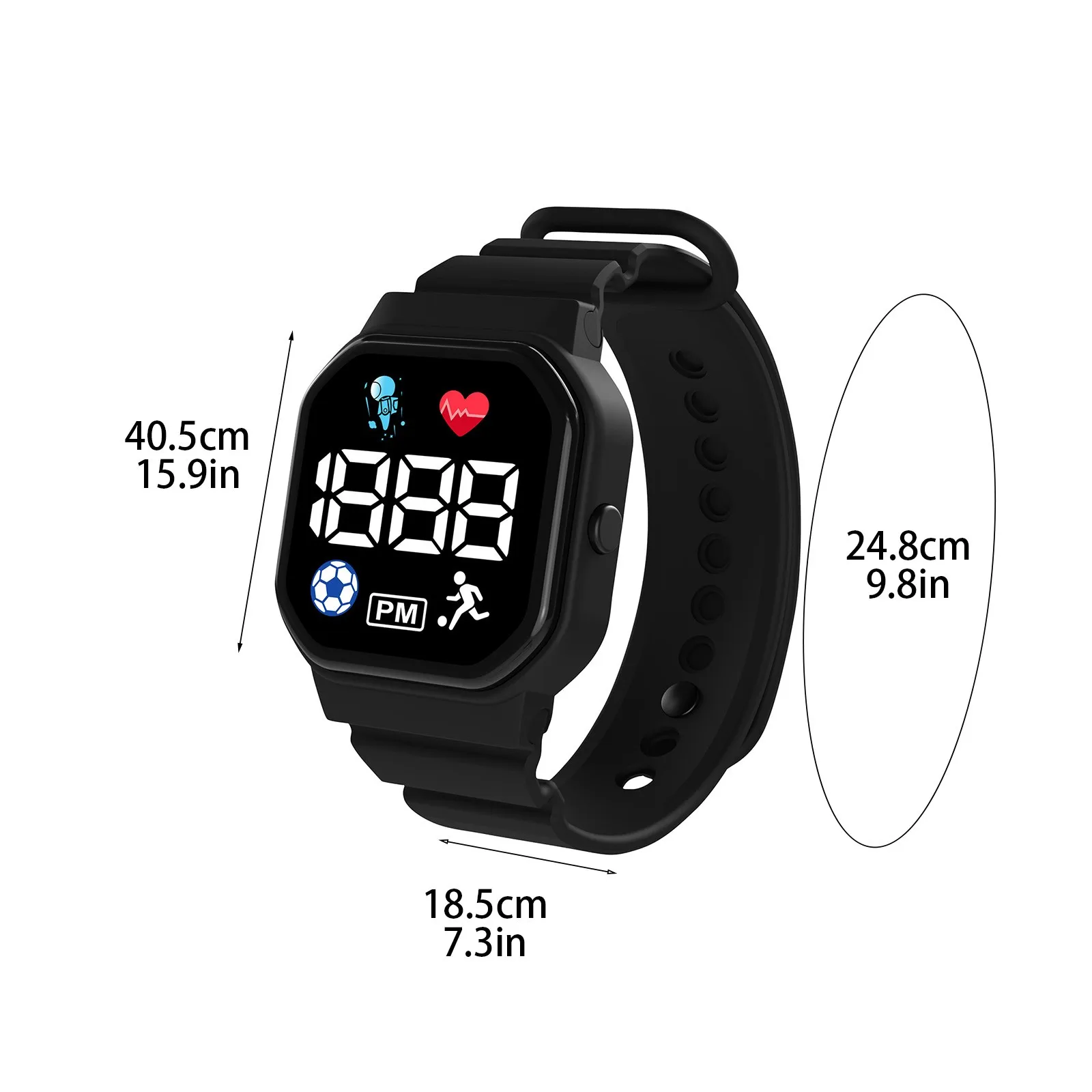 New Fashion Digital Watch For Kids Children Sports Electronic Watches Boys Girls Led Child Wristwatch Montre