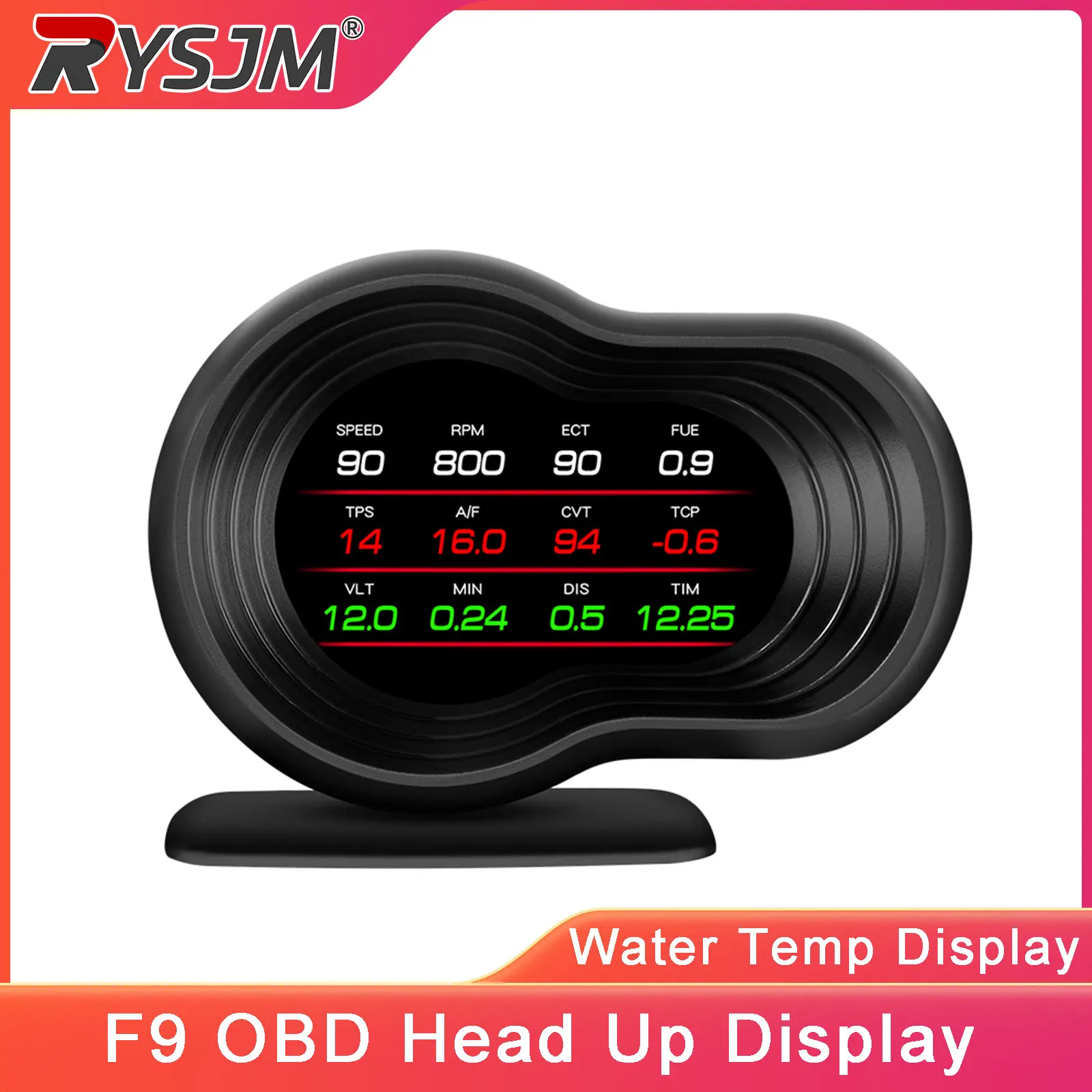 OBD2 Car Hud F9 Obd…