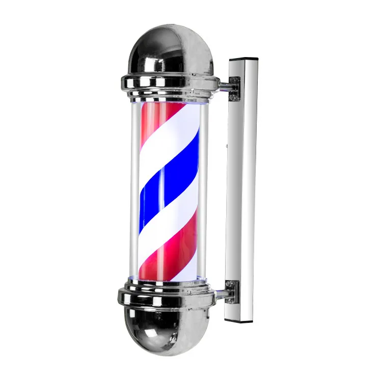 Light box barber shop wall advertising light LED turn  free plus store name beauty salon turn light hair salon sign