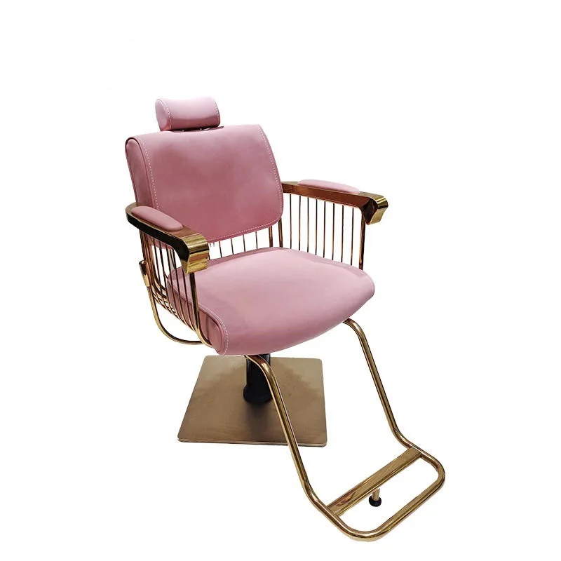 Fashion hair salon special cross-border home rotating lift seat adjustable chair wholesale cross-border
