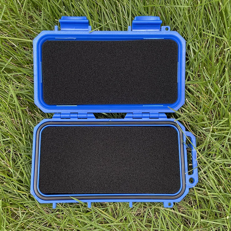 Caja de almacenamiento de cuchillos de hoja plegable ABS, suministros de herramientas para acampar al aire libre, prueba de golpes impermeables a piezas de herramientas, accesorios de cuchillo DIY